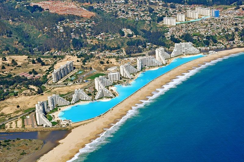 World's biggest pool is the size of 16 football fields World's biggest pool is the size of 16 football fields
